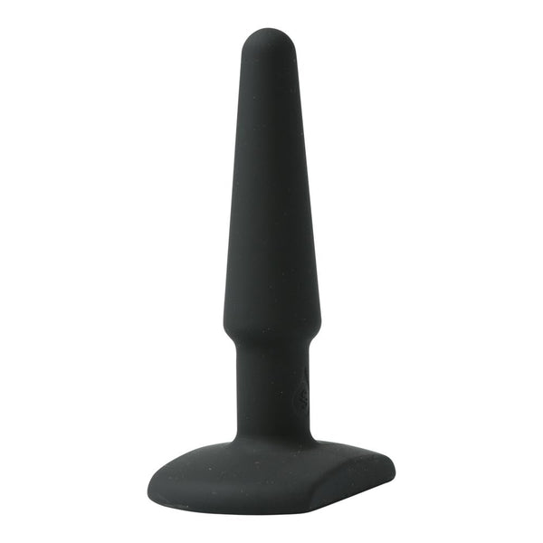(d) Sex In The Shower Black Silicone Butt Plug